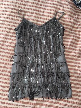 Mustard Seed sequin top